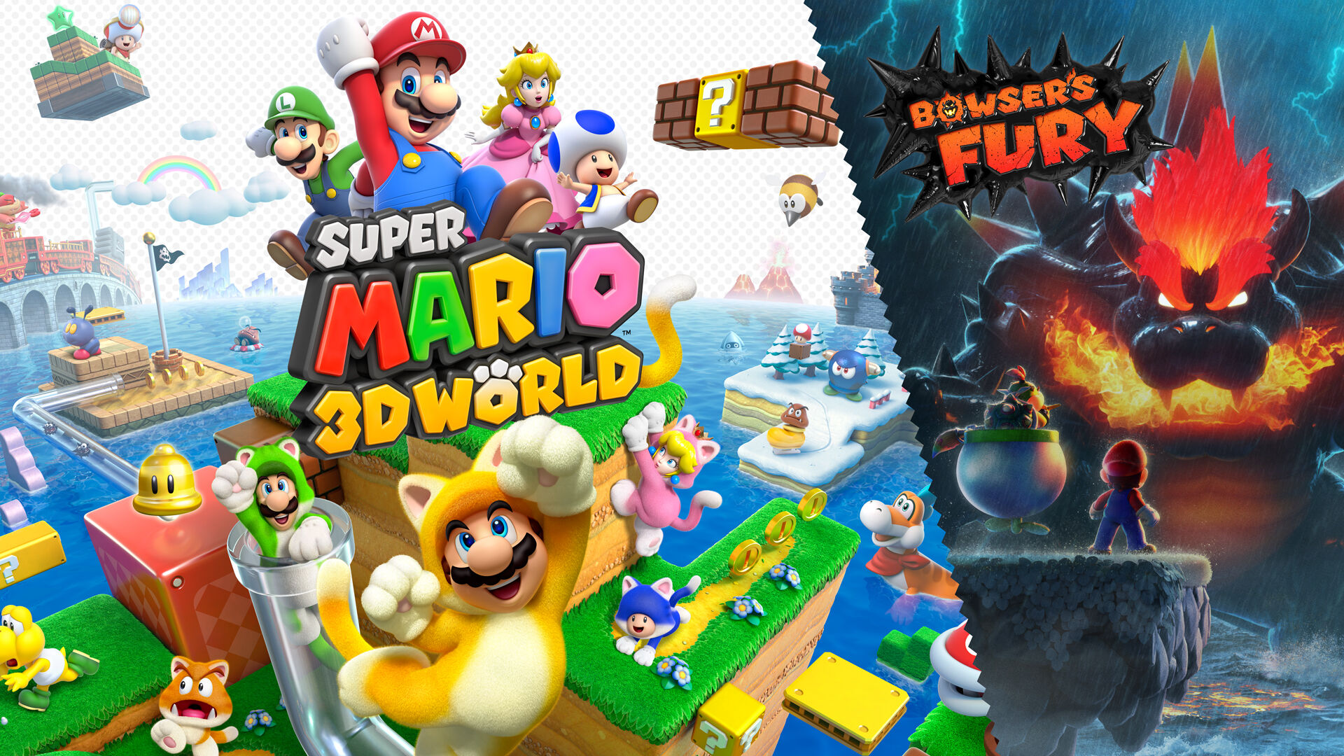 Super Mario 3D World + Bowser's Fury Cover